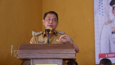 Wabup Ali Rahman Sampaikan Isu Strategis DI Musrenbang Tingkat Kecamatan Gunung Labuhan
