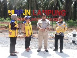 Gubernur Lampung Tinjau Pembangunan Rehabilitas  Ruas Jalan Dan Jembatan Di Mesuji