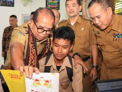 Pj. Gubernur Lampung Tinjau Sejumlah Sekolah di Kabupaten Lampung Tengah