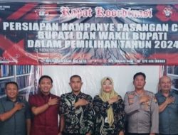 Rapat Koordinasi Pelaksanaan Kampanye Pasangan Calon Bupati dan Wakil Bupati Lampung Barat
