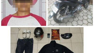 Polisi Ringkus HW, Diduga Pelaku Penipuan di Agen BRILINK Kampung Sidoarjo.