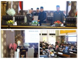 Bupati Ayu Hadiri Paripurna DPRD Penyampaian Rancangan Perubahan KUA dan PPAS Tahun Anggaran 2025.
