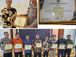 Aktif Dalam Implementasi Digitalisasi Platform, KA KPPN Kotabumi Berikan Piagam Penghargaan Kepada Polres Way Kanan