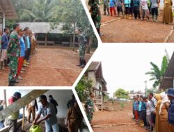 Satgas TMMD Buka Penyuluhan Pertanian di Kampung Sriwijaya