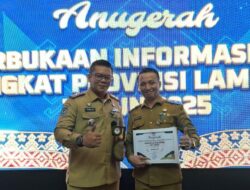 Way Kanan Raih Penghargaan, Anugerah Keterbukaan Informasi Publik (KIP). 