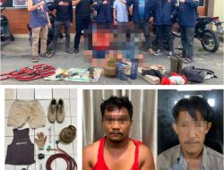 Dua DPO Terduga Pelaku Pencuri Rel Kereta Api di 5 TKP Dibekuk Polres Way Kanan, Kerugian Capai Tiga miliar Lebih