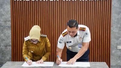 Lapas Way Kanan Perkuat Sinergitas melalui Nota Kesepakatan Bersama Bupati Way Kanan.