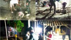 Malam Bukan Penghalang, Satgas TMMD dan Warga Gunung Sangkaran Berjuang Cari Sumber Air