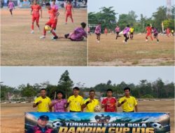 Martapura FC Juara Dandim Cup 2026, Semarakkan HUT ke-81 TNI di Way Kanan
